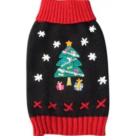 Pet London Christmas Dog Jumper - Jingle Christmas Tree