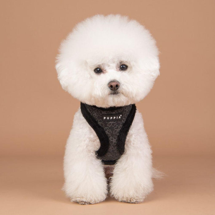 Puppia - Hepatica Soft Dog Harness (A) - Black-Puppia-Love My Hound