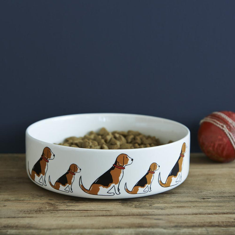 Sweet William - Beagle Dog Bowl-Sweet William-Love My Hound