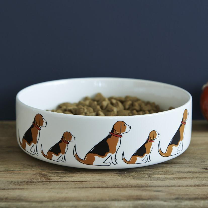 Sweet William - Beagle Dog Bowl-Sweet William-Love My Hound