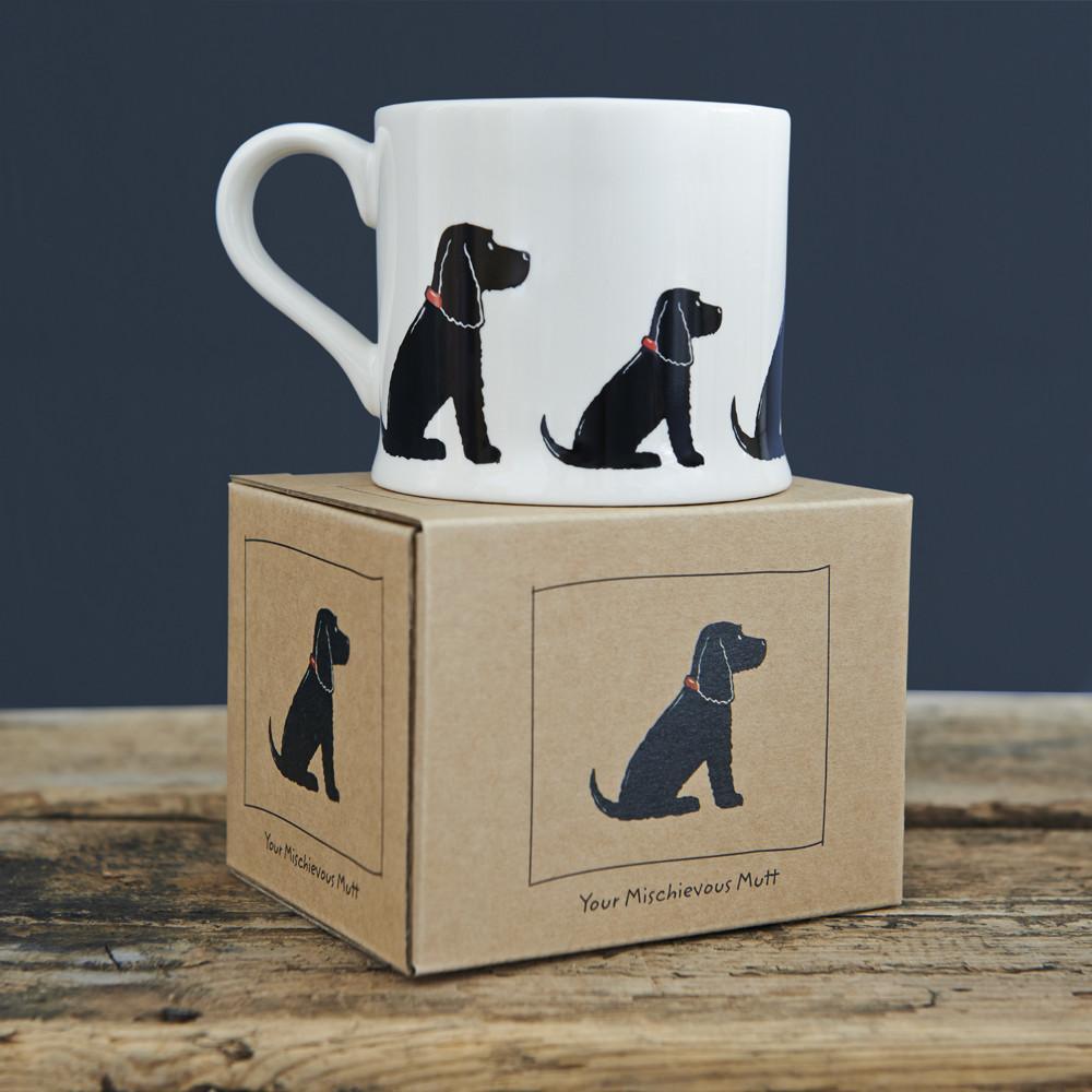 Sweet William - Black Cocker Spaniel / Cockerpoo Mug ( Boxed )-Sweet William-Love My Hound