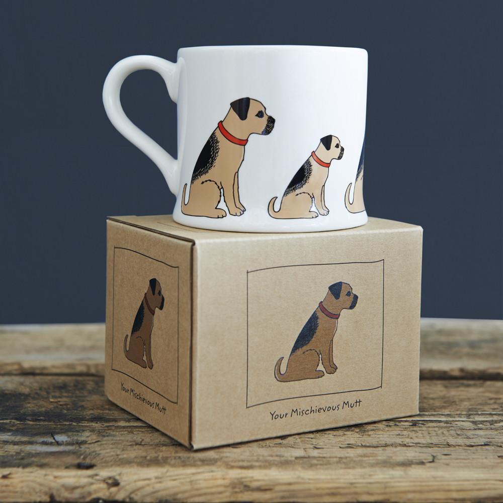 Sweet William - Border Terrier Mug ( Boxed )-Sweet William-Love My Hound