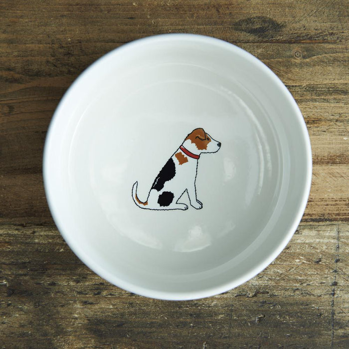 Sweet William - Jack Russell Dog Bowl-Sweet William-Love My Hound