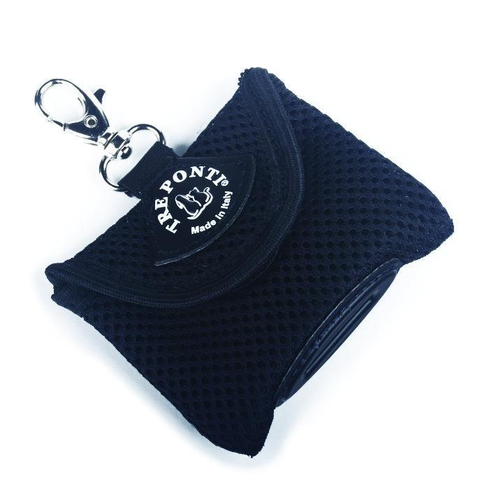 Tre Ponti - Mesh Poo Bag Dispenser - Black-Tre Ponti-Love My Hound